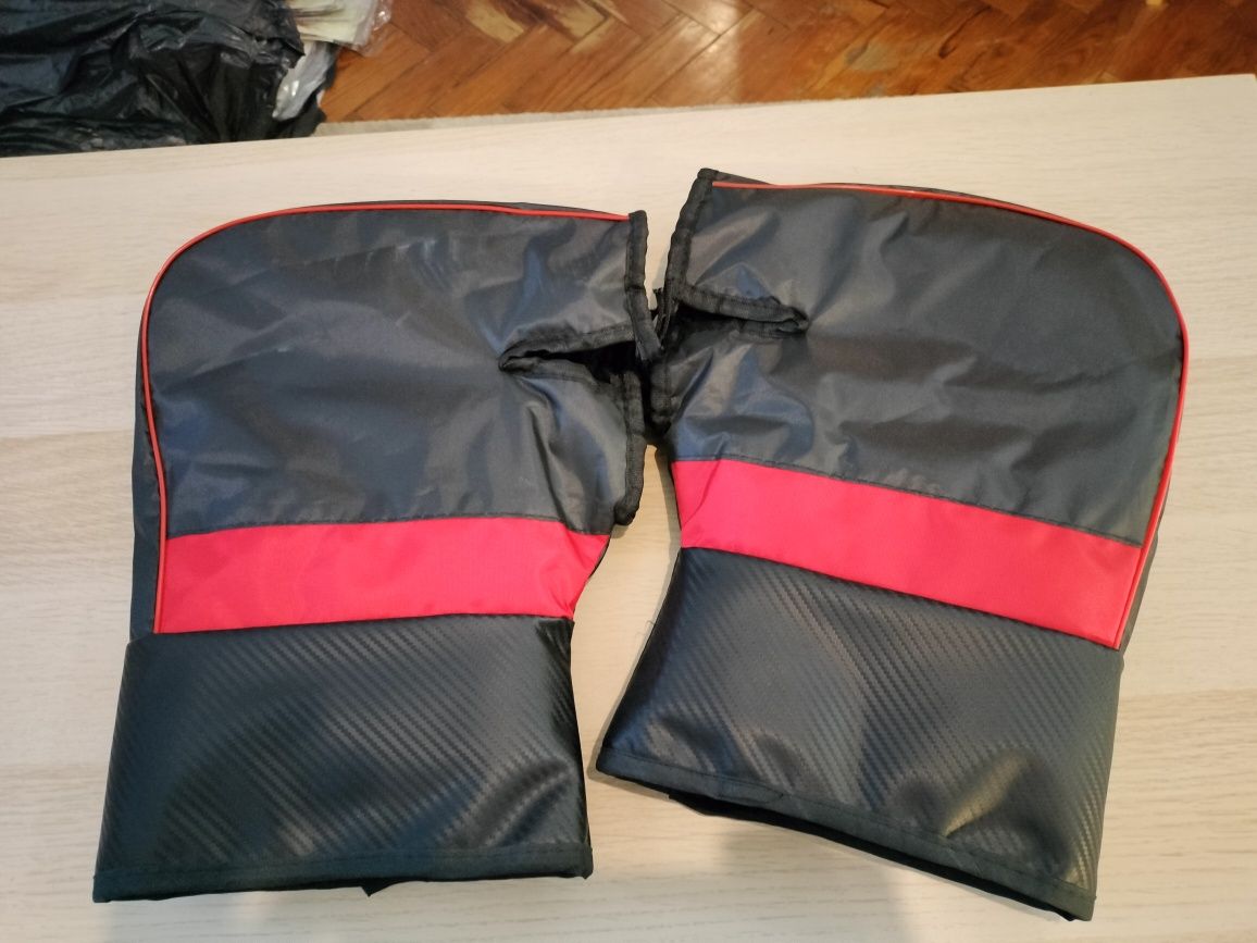 Luva aquecida / impermeável /Luva para guidão de moto-bicicleta / Mang