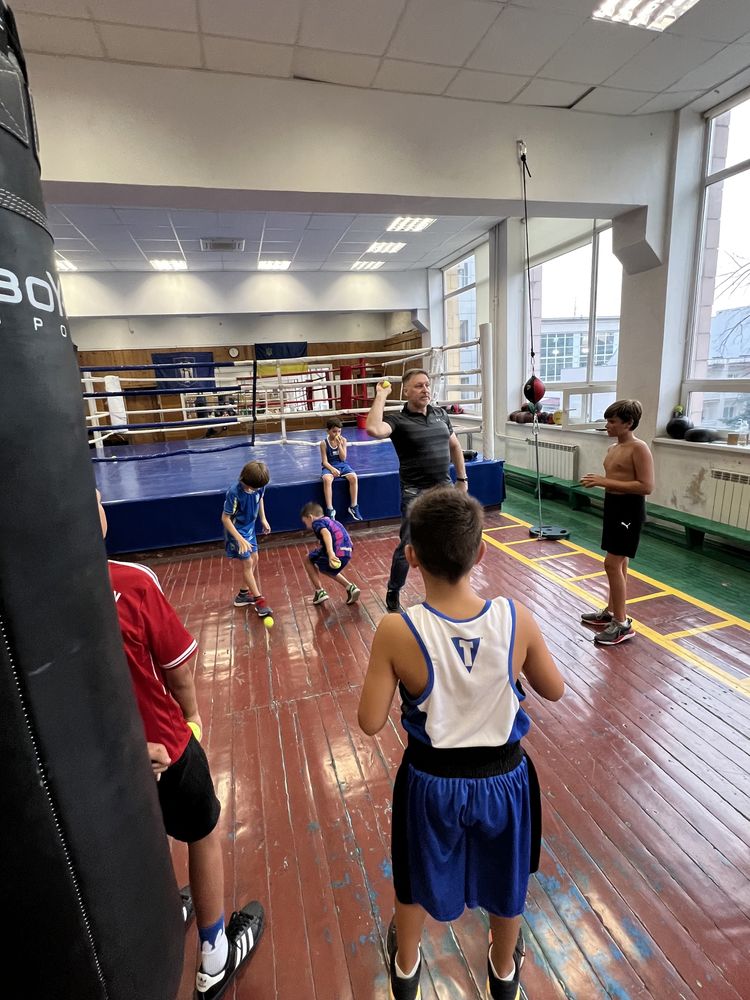 Тренування з боксу ст.м.Олемпійська,Київ