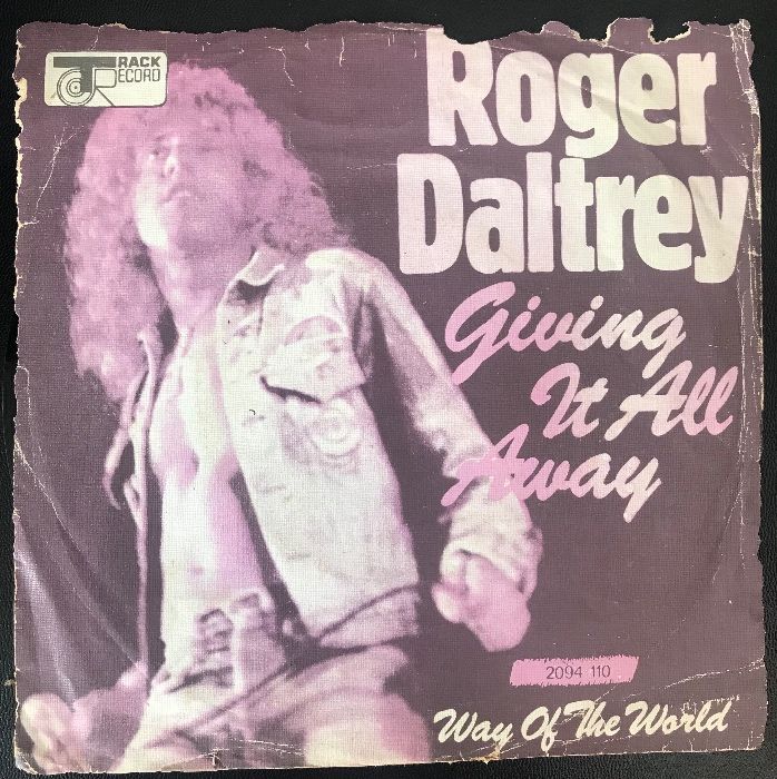 Disco Vinil - Roger Daltrey ‎– Giving It All Away