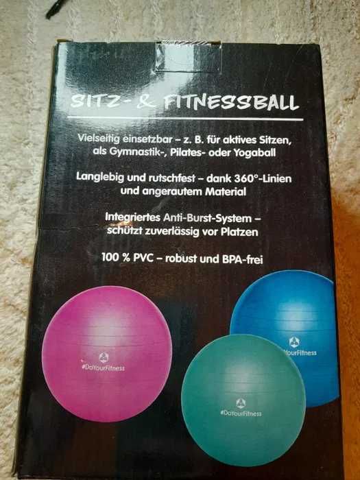 Nowa Piłka do ćwiczeń fitness 55 cm wyprzedaż szybka wysyłka