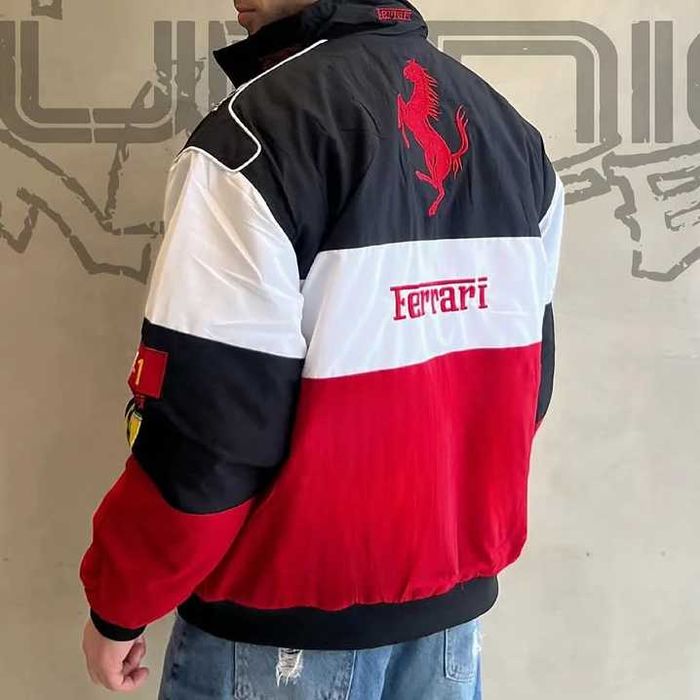 Kurtka Bomberka Racing Jacket Ferrari rozm. M L XL