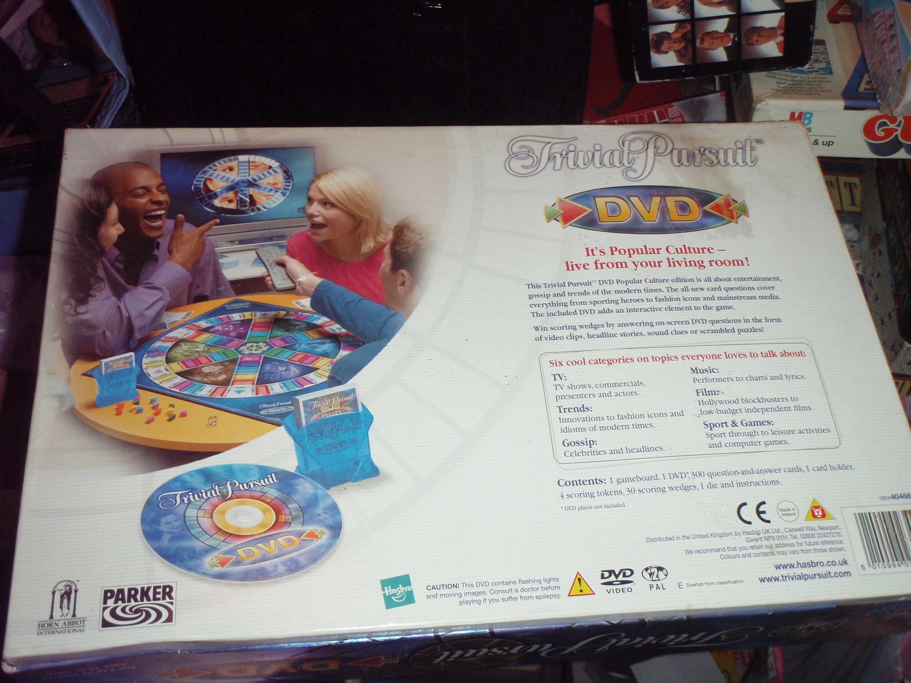 Gra TRIVIAL PURSUIT na DVD - wersja angielska