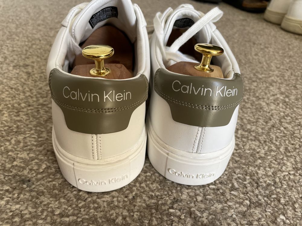 Snikersy snackersy CK Calvin Klein 43 28 cm białe nowe trampki