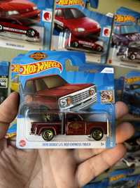 Hot wheels 1978 dodge red express truck