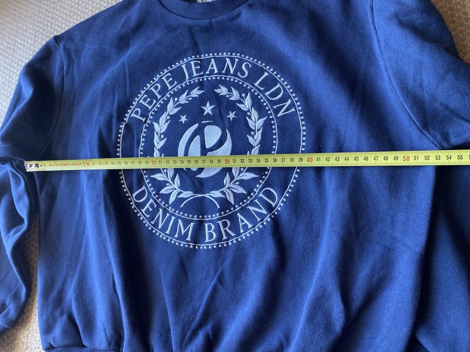 Sweat Pepe Jeans azul escuro novo com etiqueta