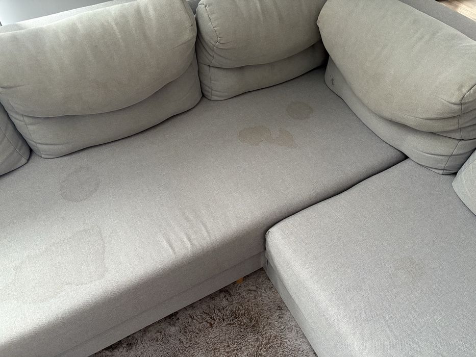 Ogromny narożnik kanapa wersalka sofa rozkładana do salonu