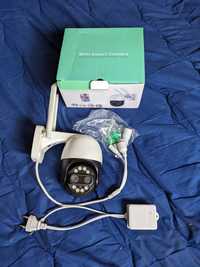 Беспроводная камера PTZ WiFi 8MP (4+4) Zoom 2.8+12 2 линзы ANBIUX A8SB