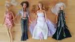 Zabakwa Lalka Barbie Mattel oryginalne