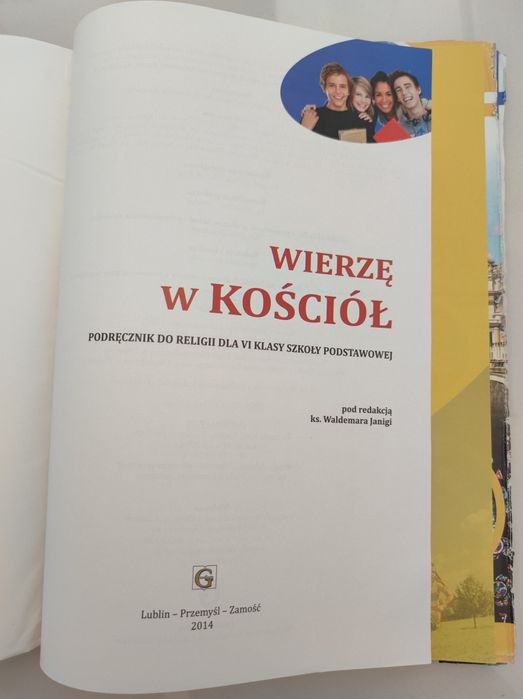 Wierzę w Kościół podręcznik do religii do kl. 6