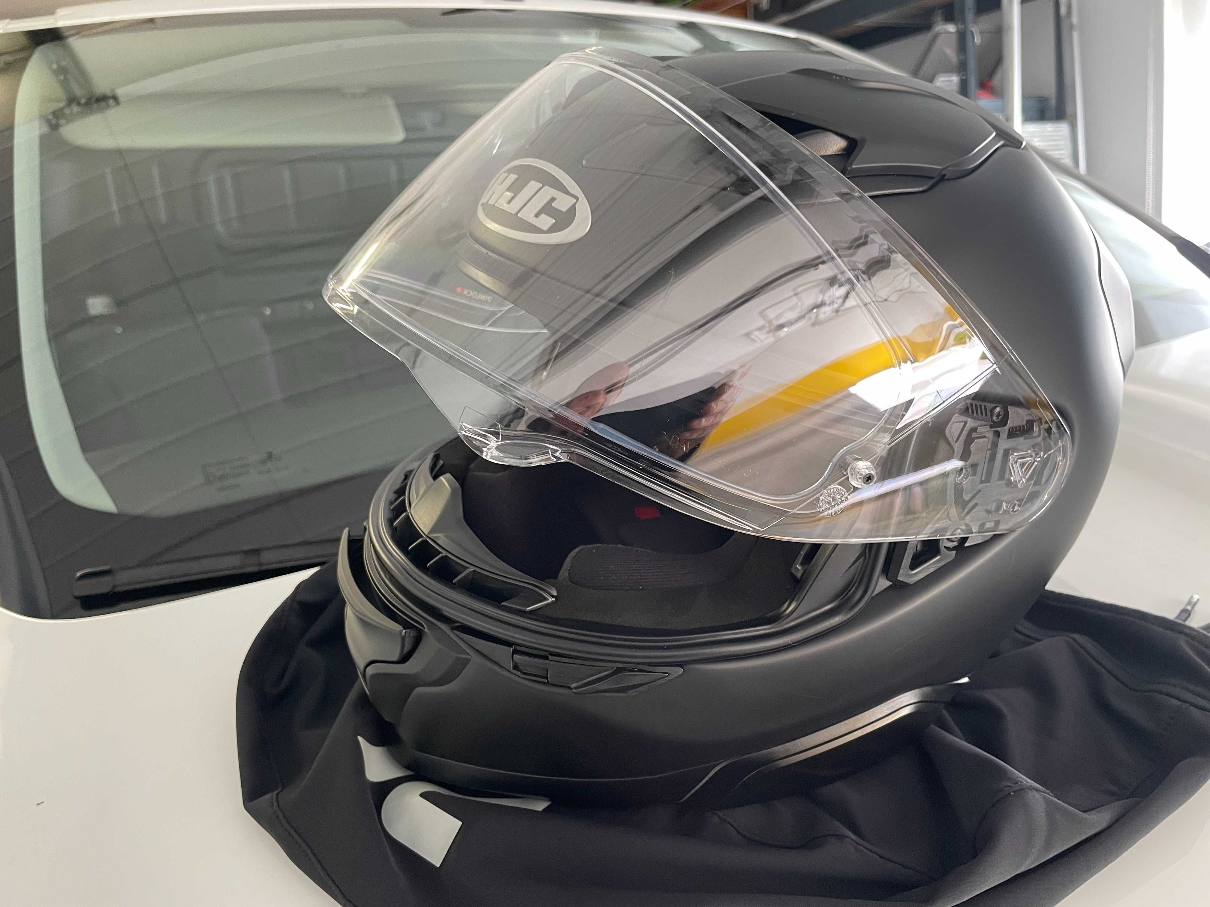 capacete HJC F71 tamanho S NOVO