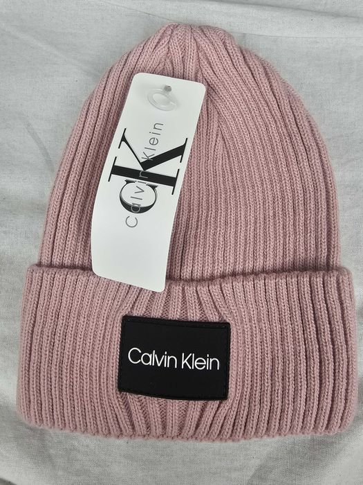 Czapka czapki zimowe karl lagerfeld unisex calvin klein premium