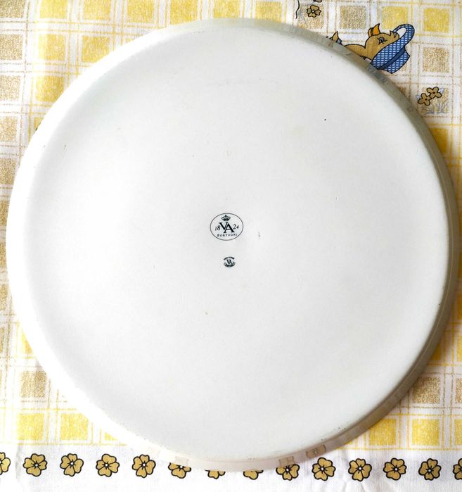 Prato Raso Coleção Margão da Vista Alegre 29 cm como novo