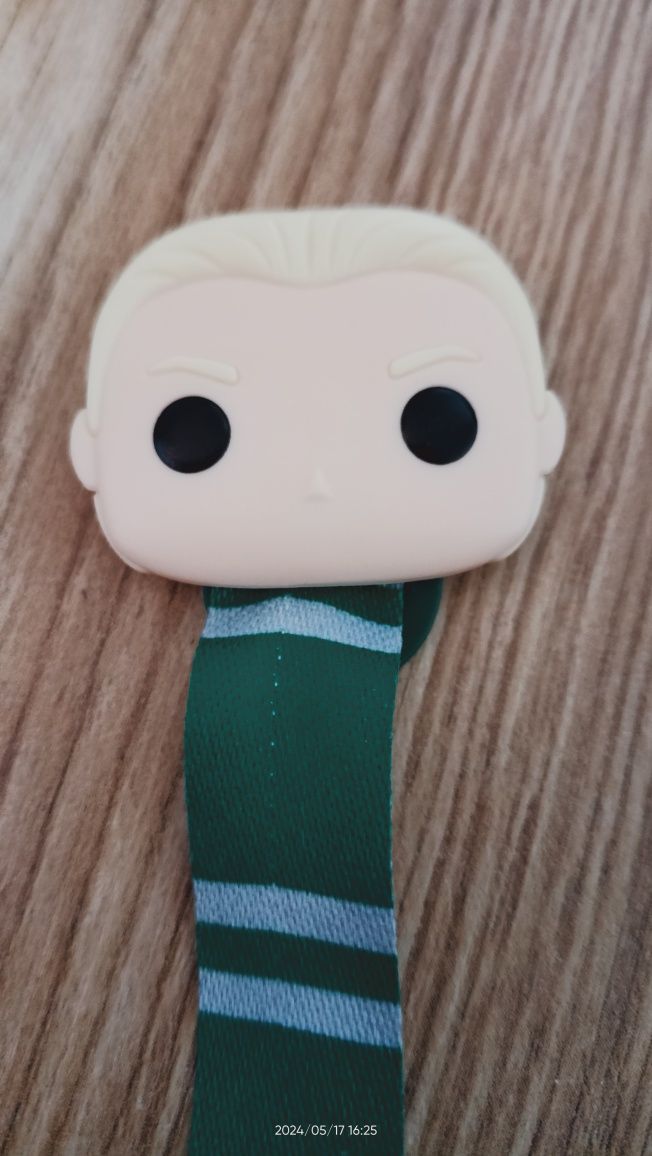 Kinder Joy Harry Potter zakładka/linijka Draco Malfoy.