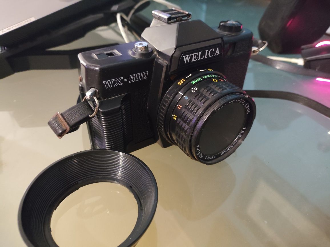 Câmera antiga Welica WX-500