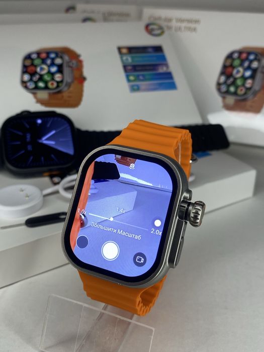 Смарт-часы c SIM картой CD12 Ultra 4G super AMOLED мощный АКБ 2000 mAh