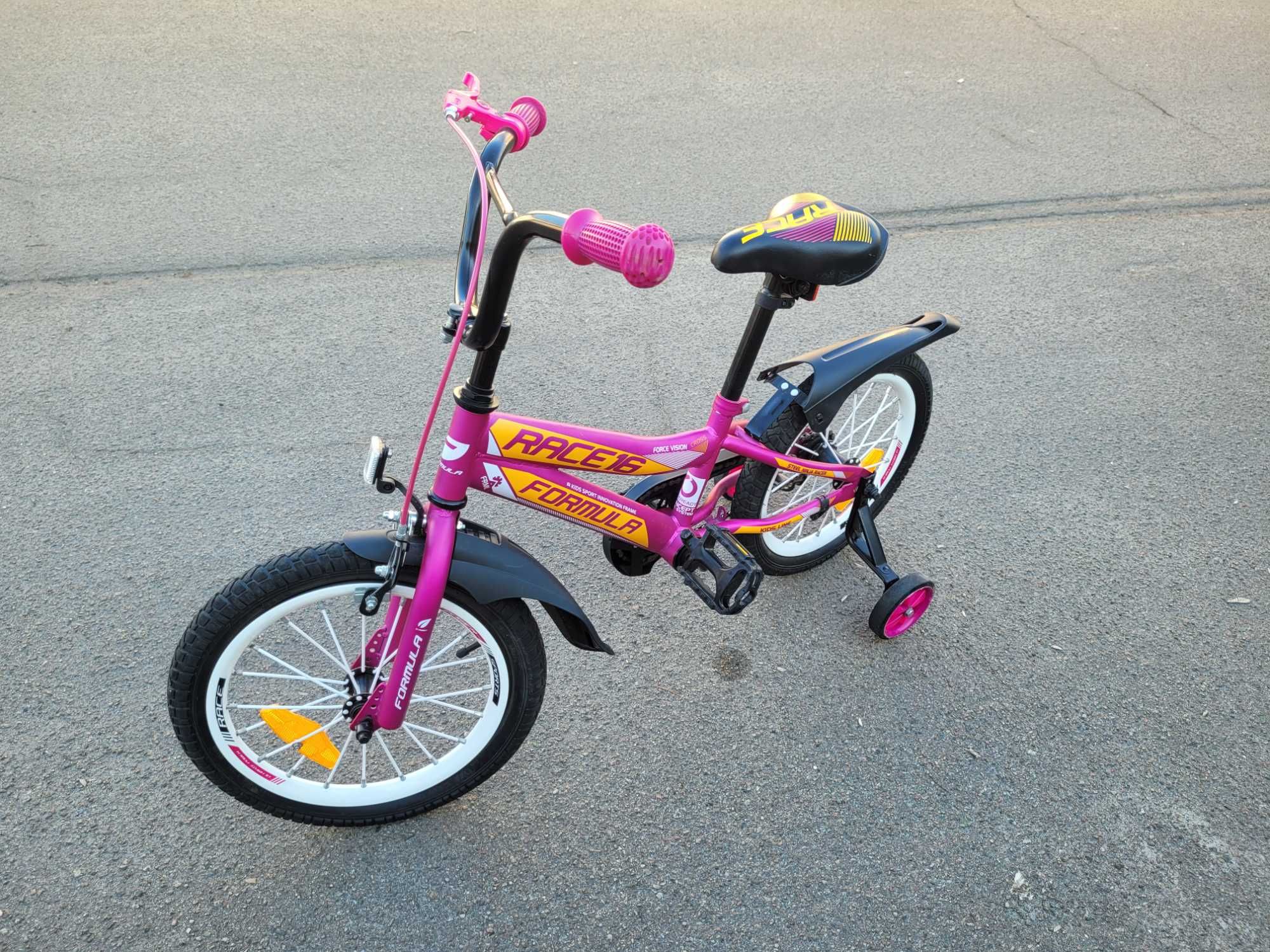 Велосипед дитячий Formula RASE 16"дюймів 2-х колісний (зріст до 115см)