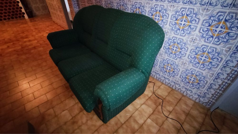 Sofa cama de 3 lugares E sofa de 1 lugar