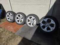Alufelgi BMW X1 E84 5x120 IS34 7.5J + Opony zimowe Dunlop 225/50R17