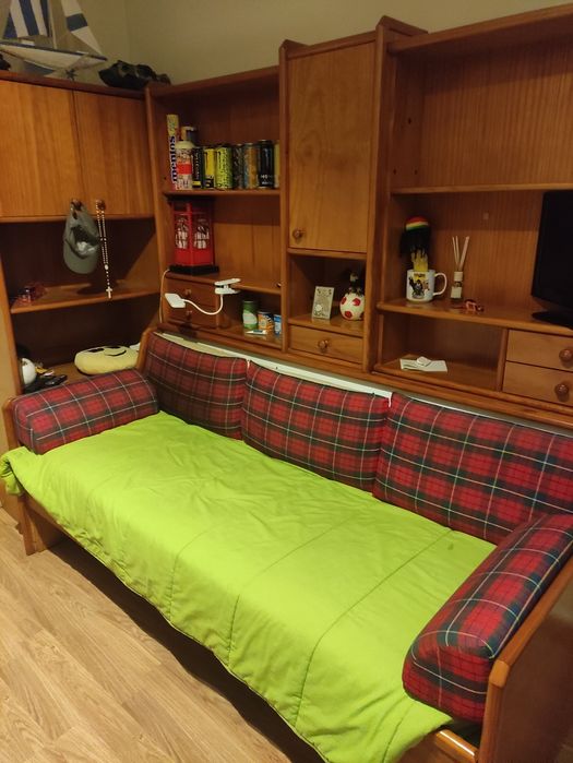 Estúdio solteiro com 2 camas