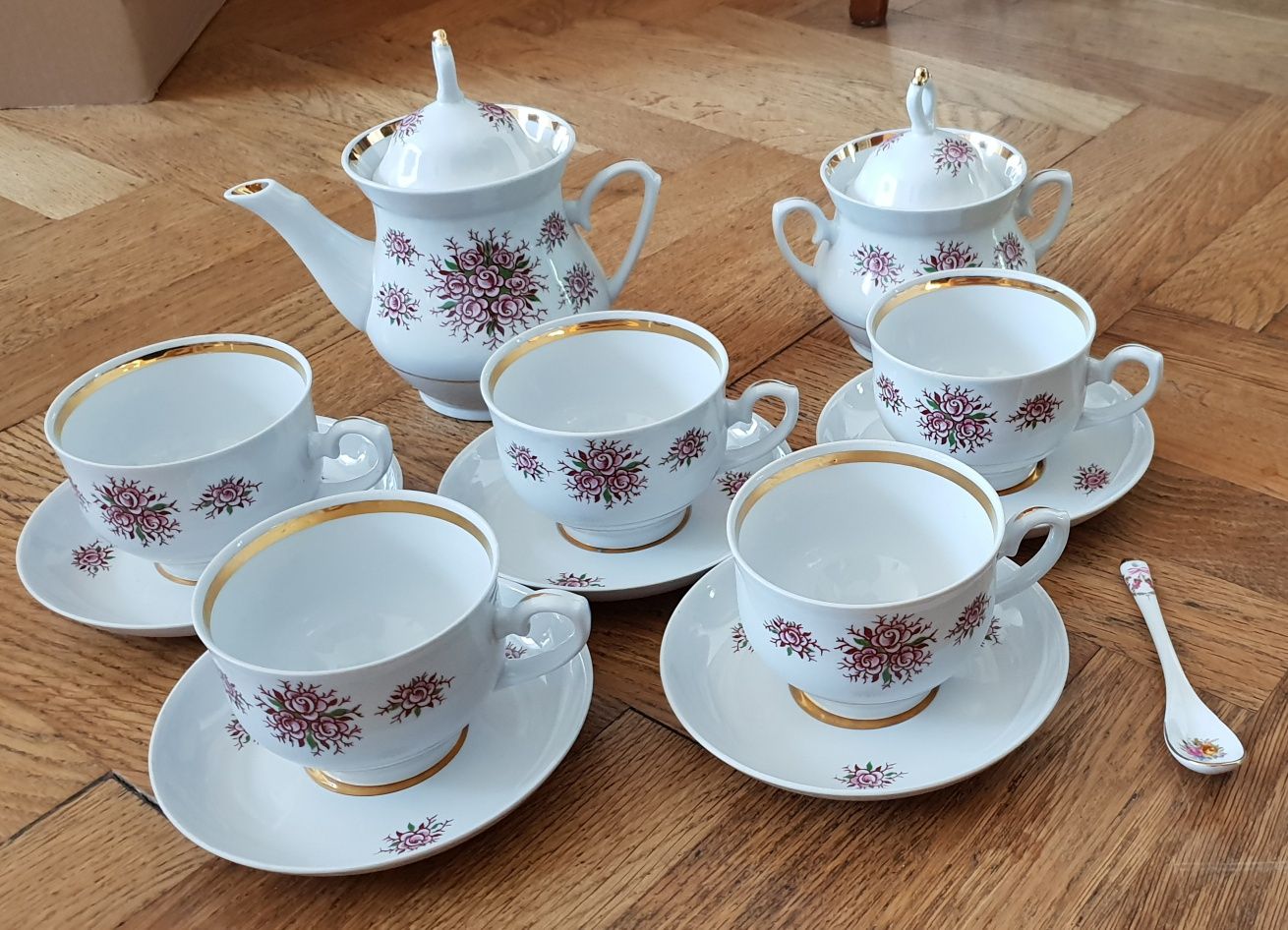 Serwis do herbaty USSR rosyjska porcelana