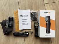 Latarka wurkkos HD10 czołówka kątowa 6000K