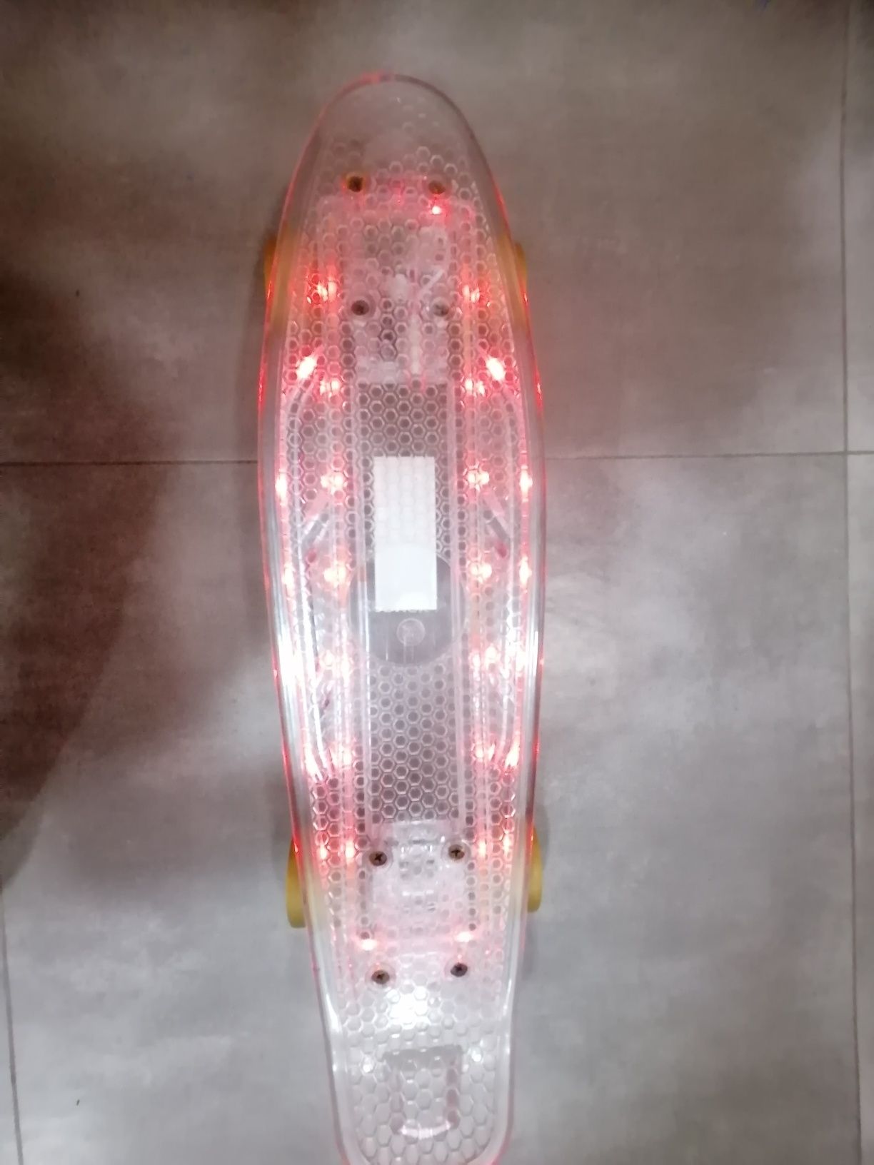 Skate com  ledes