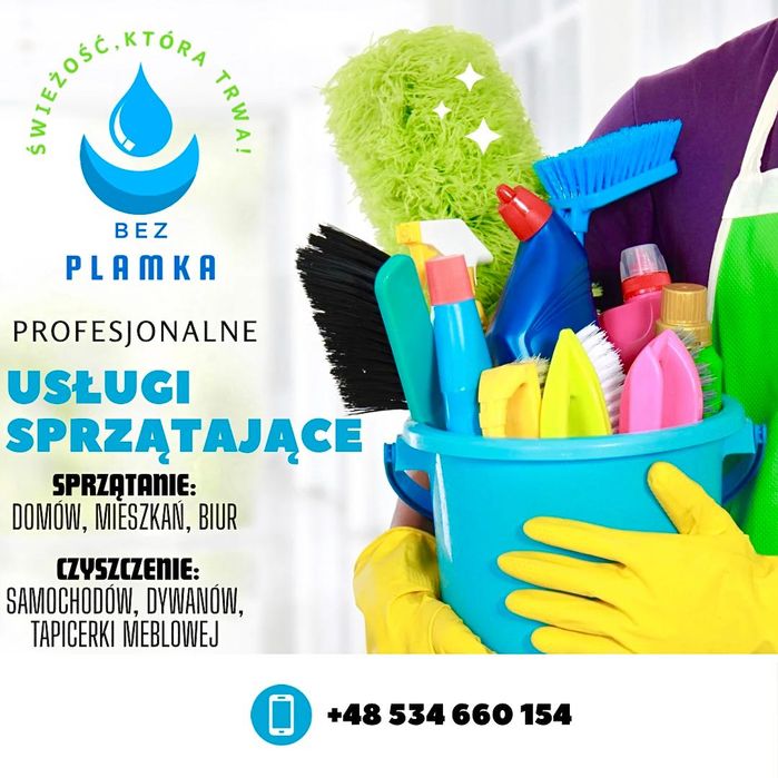 Bez Plamka Usługi sprzątające Biała Podlaska / okolice