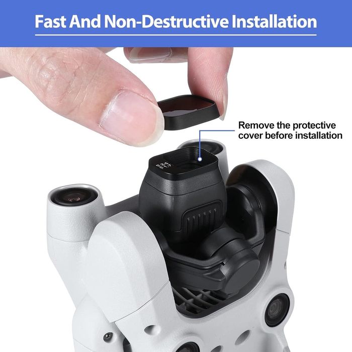 Zestaw filtrów ND8/16/CPL - DJI Mini 3 Pro magnetyczne, NOWE sprawdź