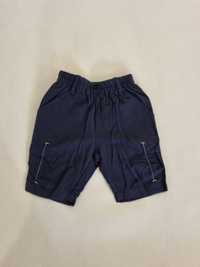 Nowe śliczne granatowe spodnie dla chłopca,  FIXONI, rozm 56