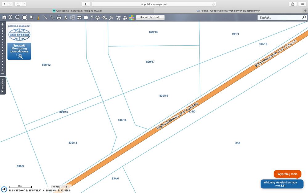 Działka z warunkami zabudowy
