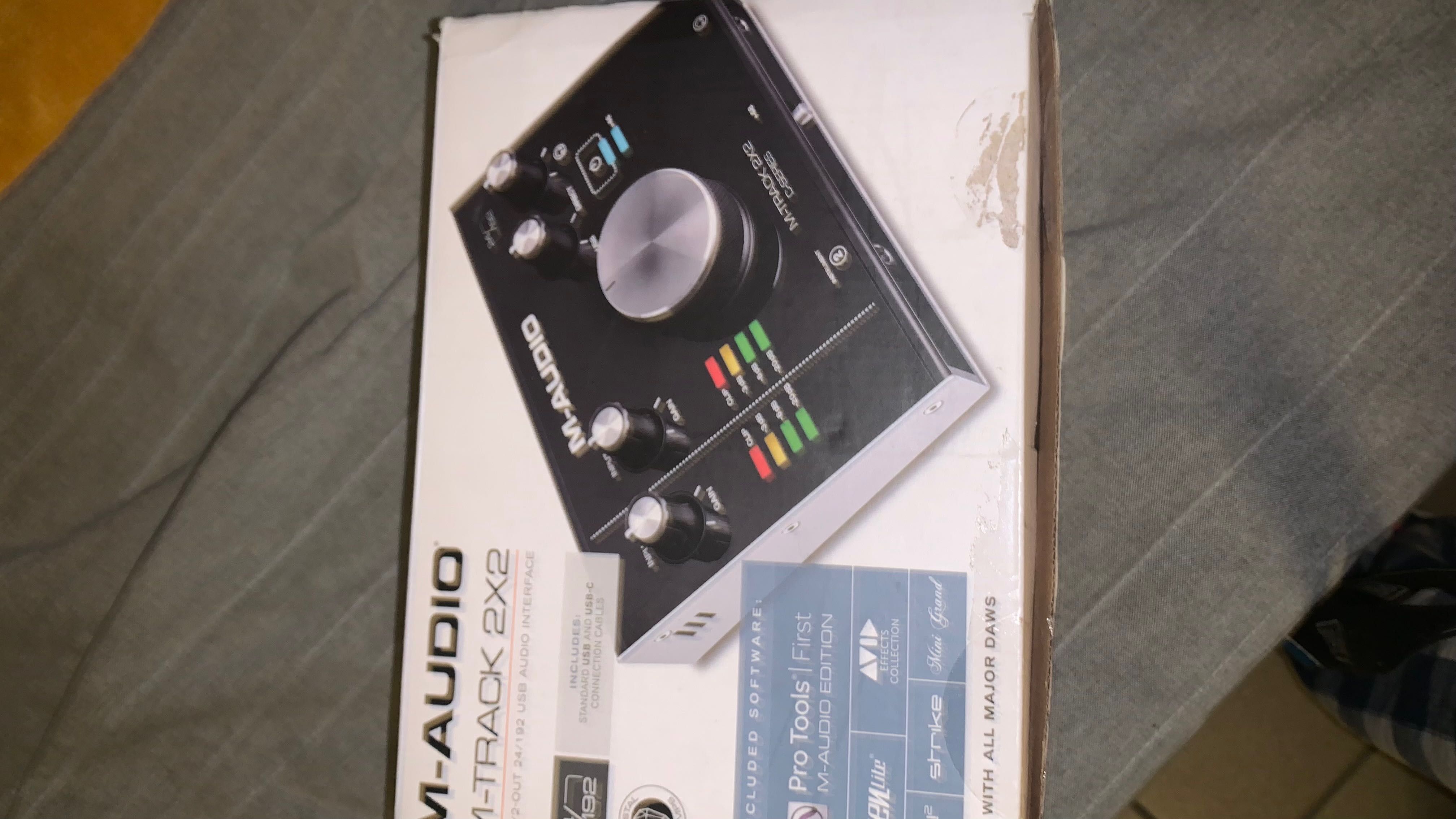 Interface de som M áudio 2x2