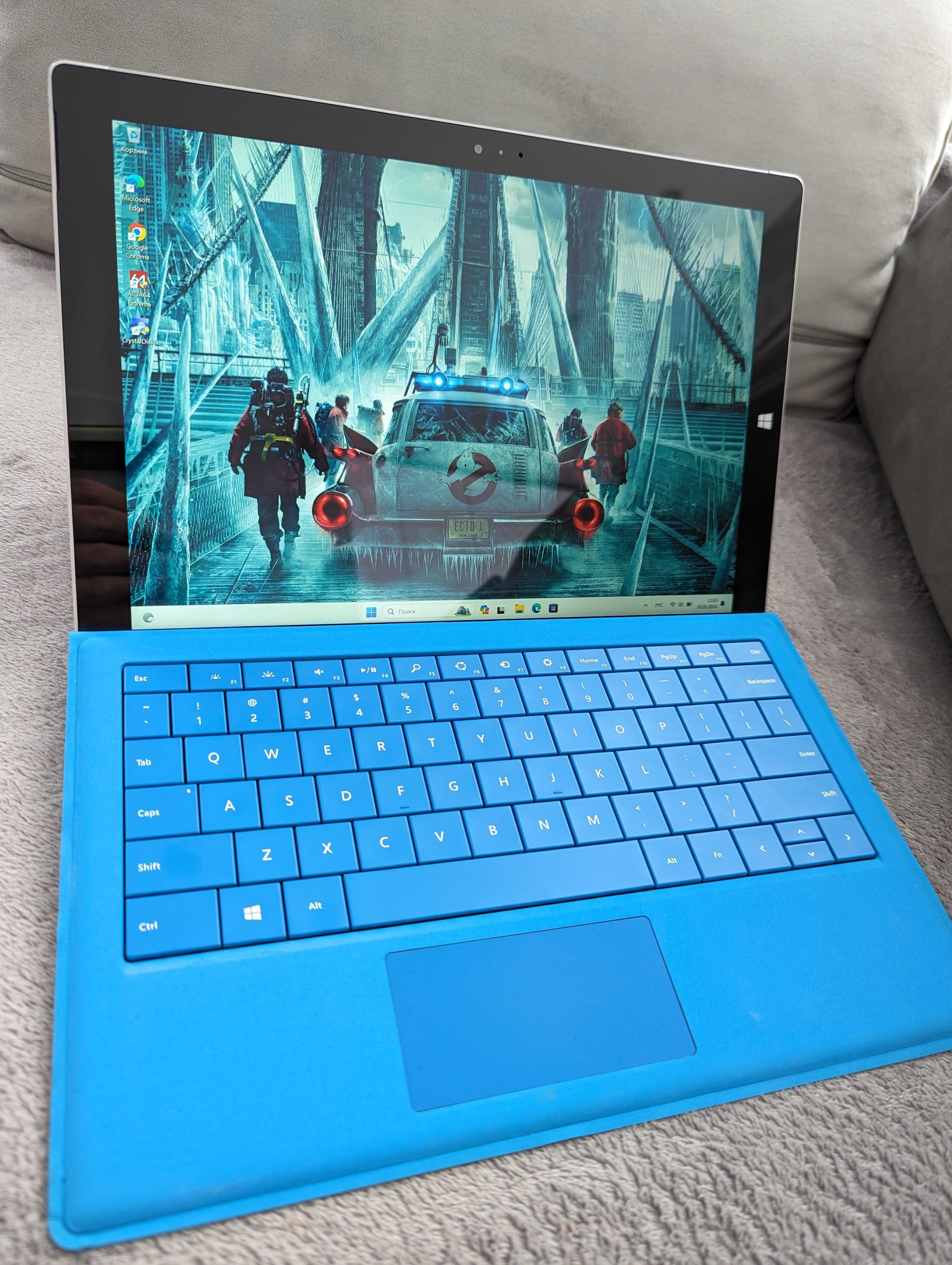 Microsoft Surface Pro 3 i5-4300U 4GB Ram 128 SSD Ноутбук Планшет 2K ПК