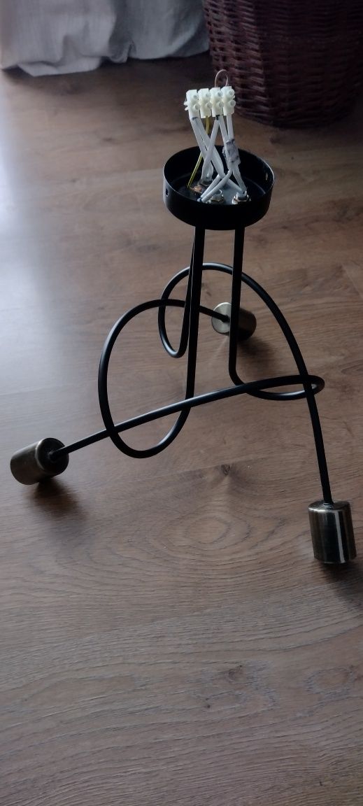 Żyrandol lampa industrial metalowa