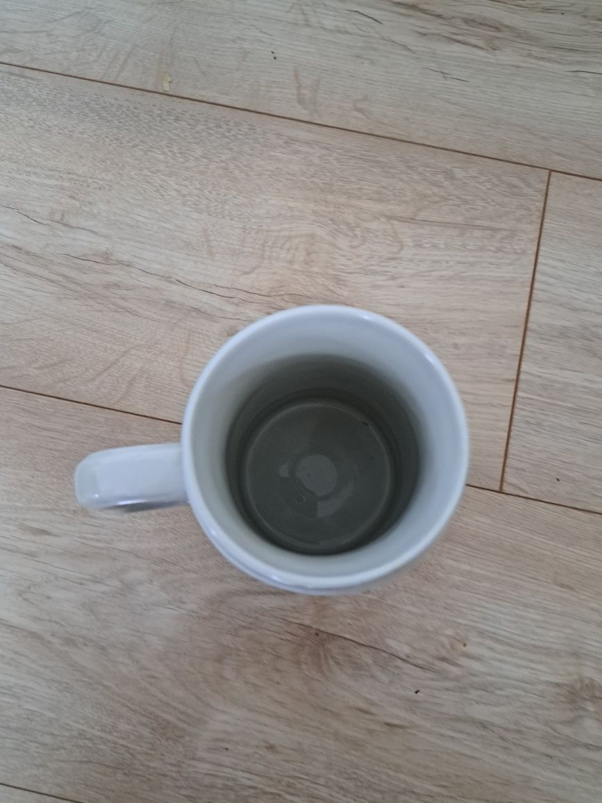 Kufel do piwa, Porcelana Bogucice PRL, kobaltowy, duży