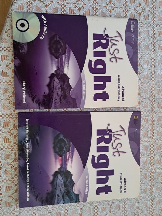 Podrecznik i cwiczenia do angielskiego Just Right second edition