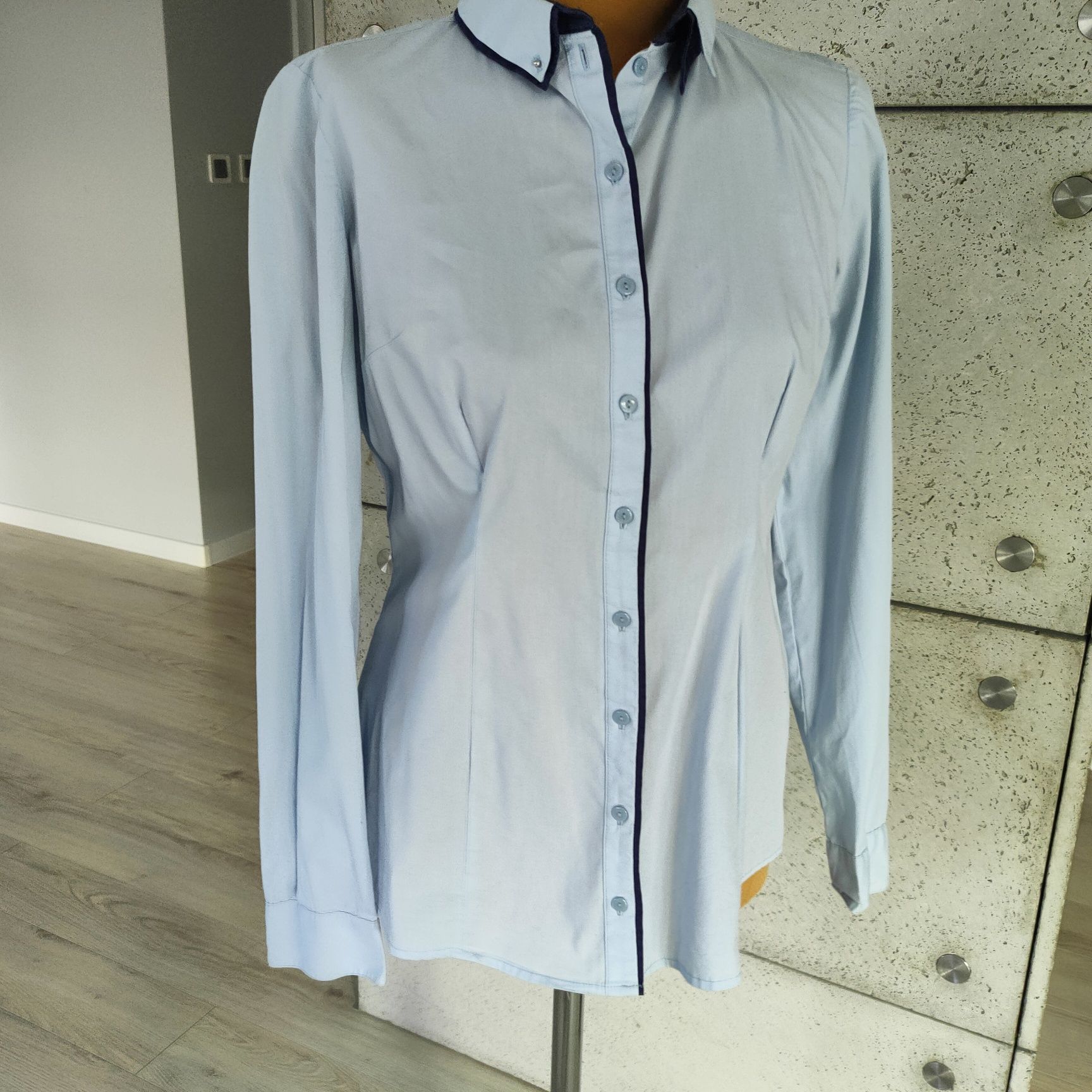 Koszula 38 Mohito błękitna elegancka biurowa