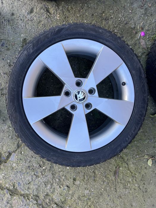 Титани ориг. Шкода 7Jx17H2. ET49,5x112 Октавія, Супер Б,