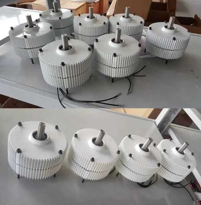 Генератор 500W 24V для вітрогенератора - Неодимові магніти