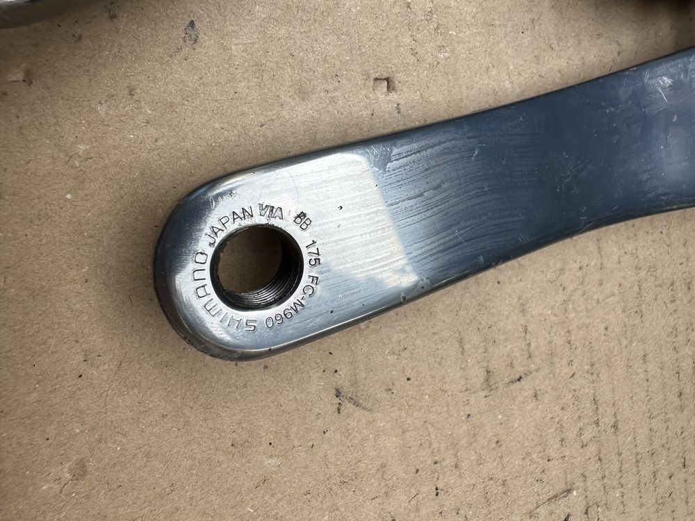 Korba Shimano XTR FC-M960 175mm 22/32/44 + support