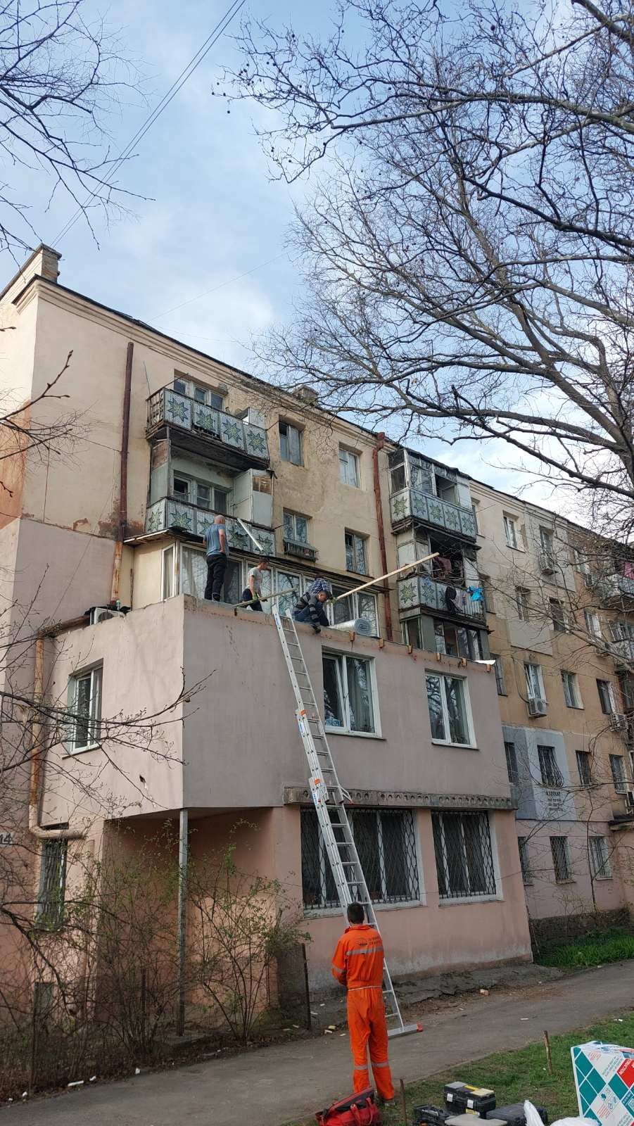Ремонт Балконов-крыш,Пайка еврорубероидом, Балконы под ключ, Сварка