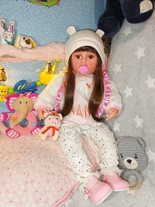 Реборн кукла пупс реалистичная малышка