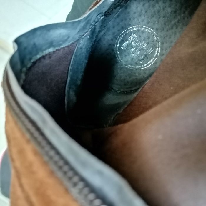 Bota de Cano Alto Pele Camurça Camel 37