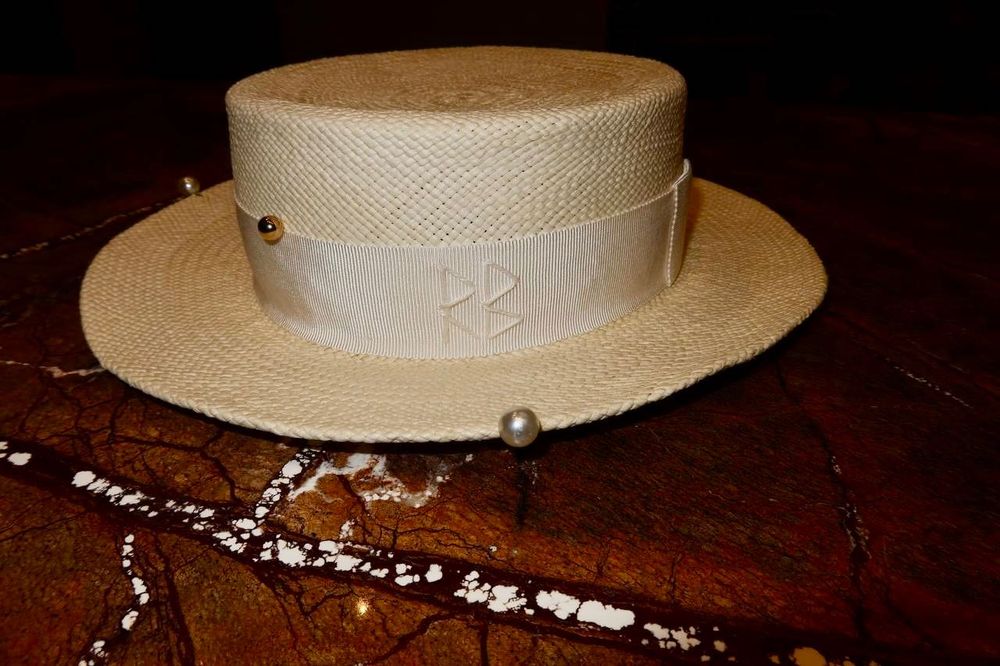 Оригінальна солом’яна шляпа Ruslan Baginskiy