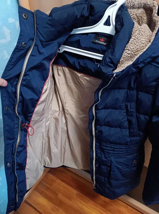 Високоякісна тепла дитяча зимова куртка Canadiens (Італія)оригінал 12р