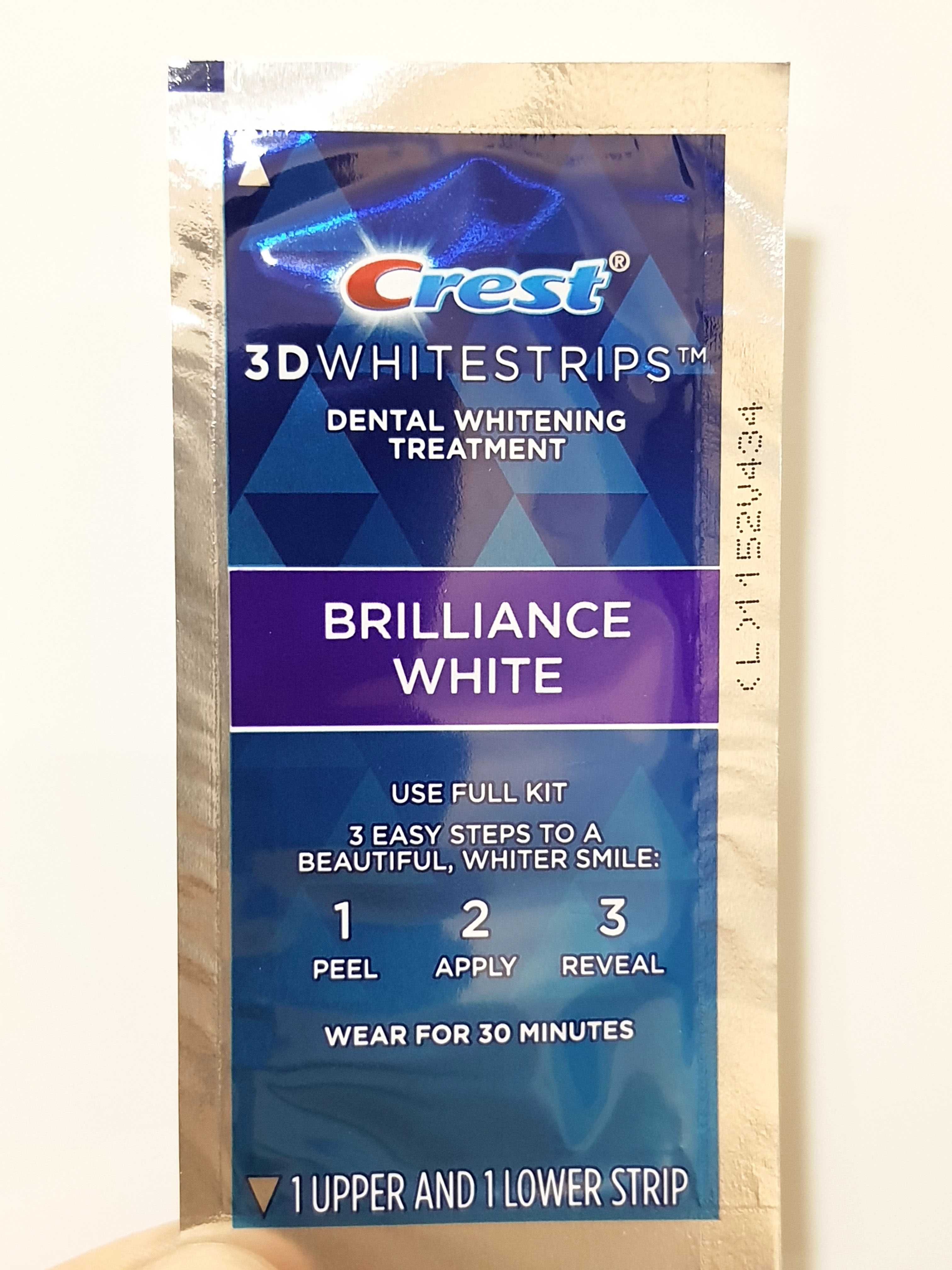 полоски для відбілювання зубів Crest 3D Whitestrips Classic VIVID Lvl6