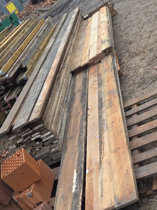 Deski szalunkowe,Tarcica 18 m³ - po budowie, jak nowe, połowa ceny


-