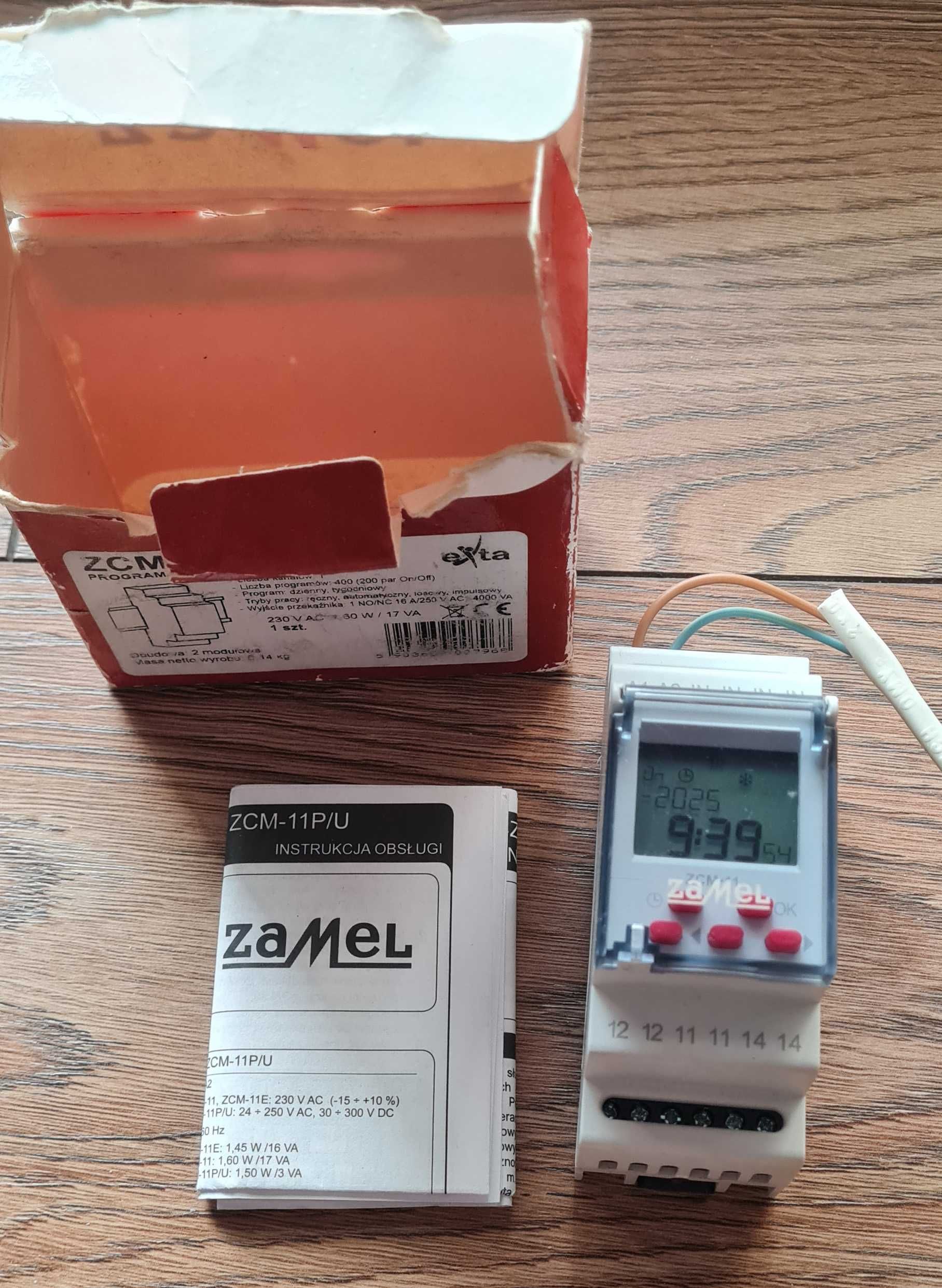 Zamel ZCM11 programator czasowy