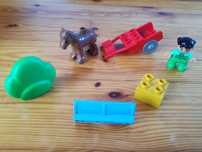 Lego duplo 4683 Wóz farmera z koniem