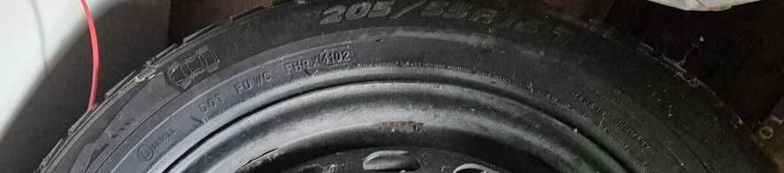 Koła z oponami Michelin 205/55 R16 zima 2 szt.