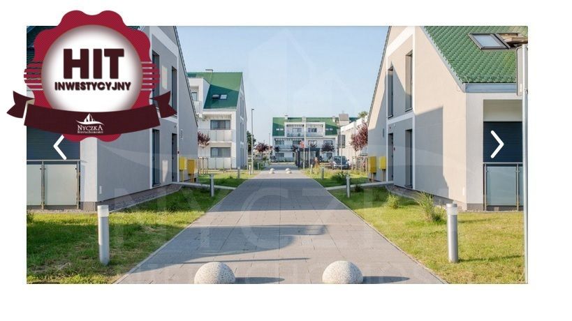 Apartament osiede w pierszej linii zabudowy